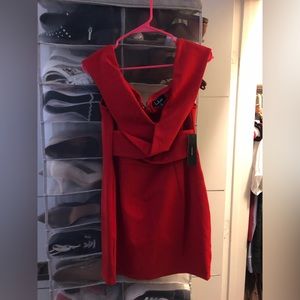 MUST GO - Lulu’s Off the Shoulder Mini Dress